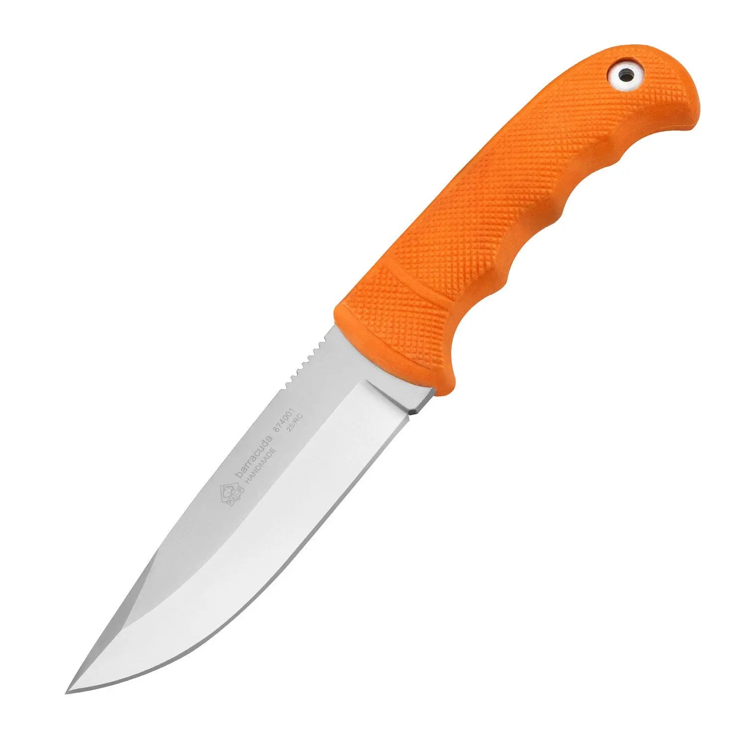 puma-ip-barracuda-survivalmesser-orange-440c-full-tang image 1