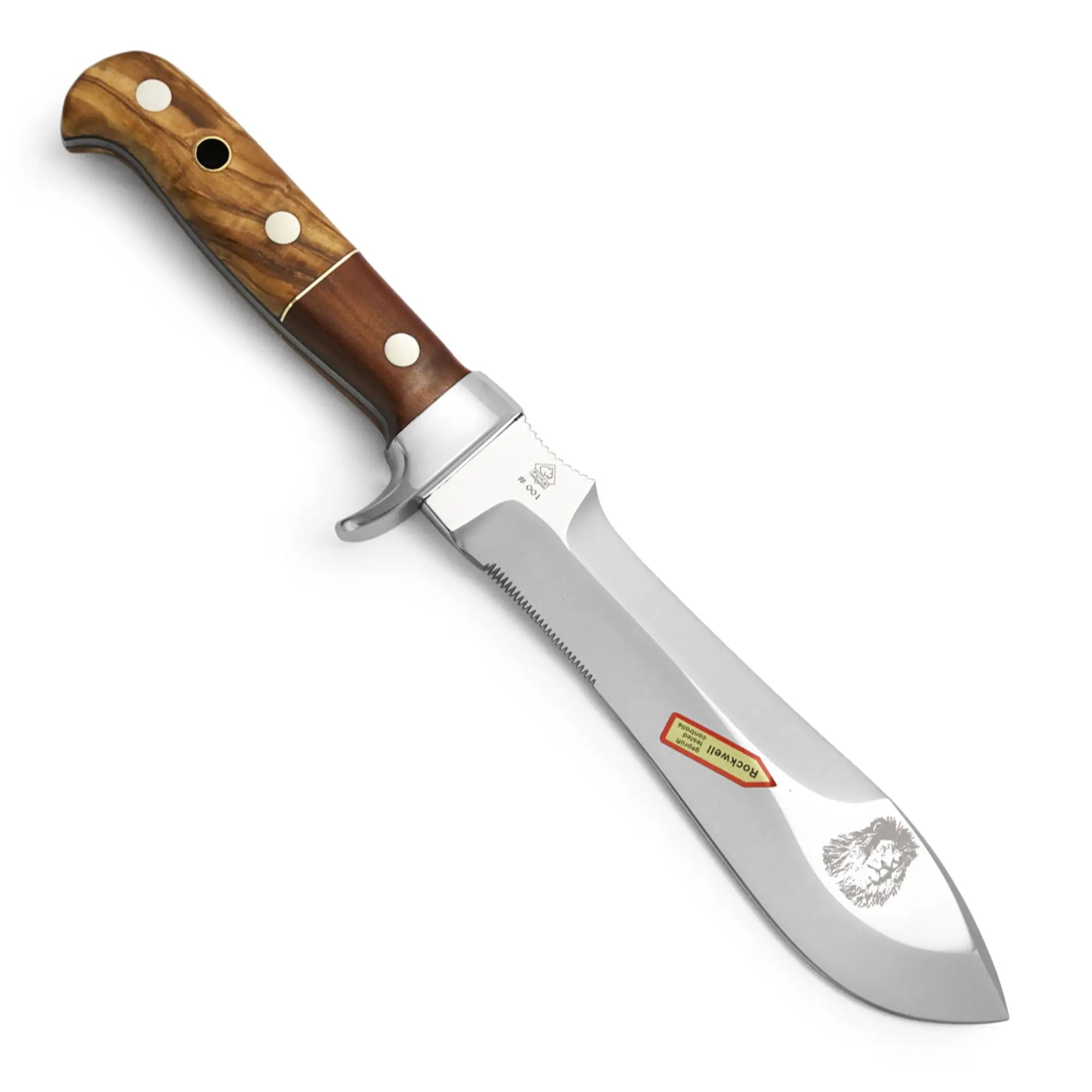 puma-white-hunter-l-we-jagdmesser-oliven-pflaumenholz image 2