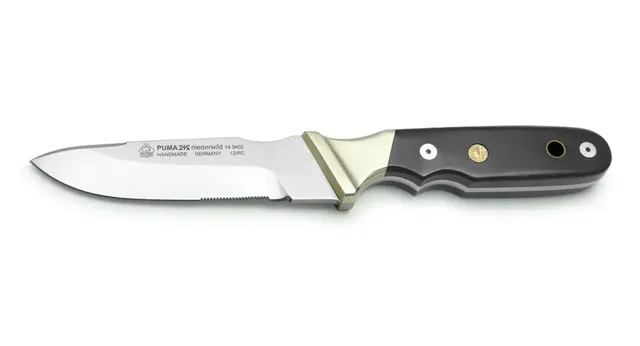 puma-2-2-niederwild-micarta-feststehendes-jagdmesser-auslaufmodell image 1