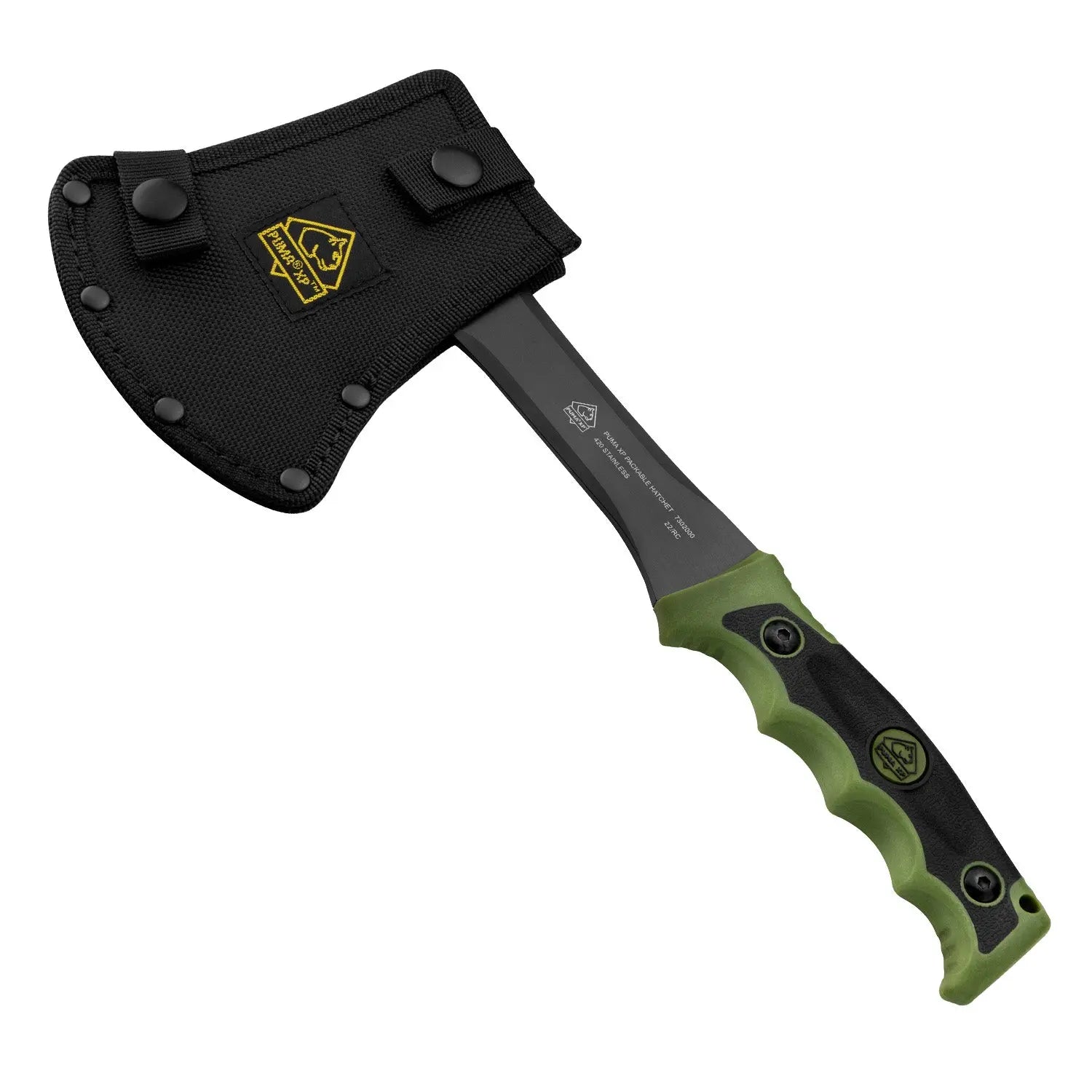 puma-xp-packable-hatchet-beil-oliv-mit-scheide image 3