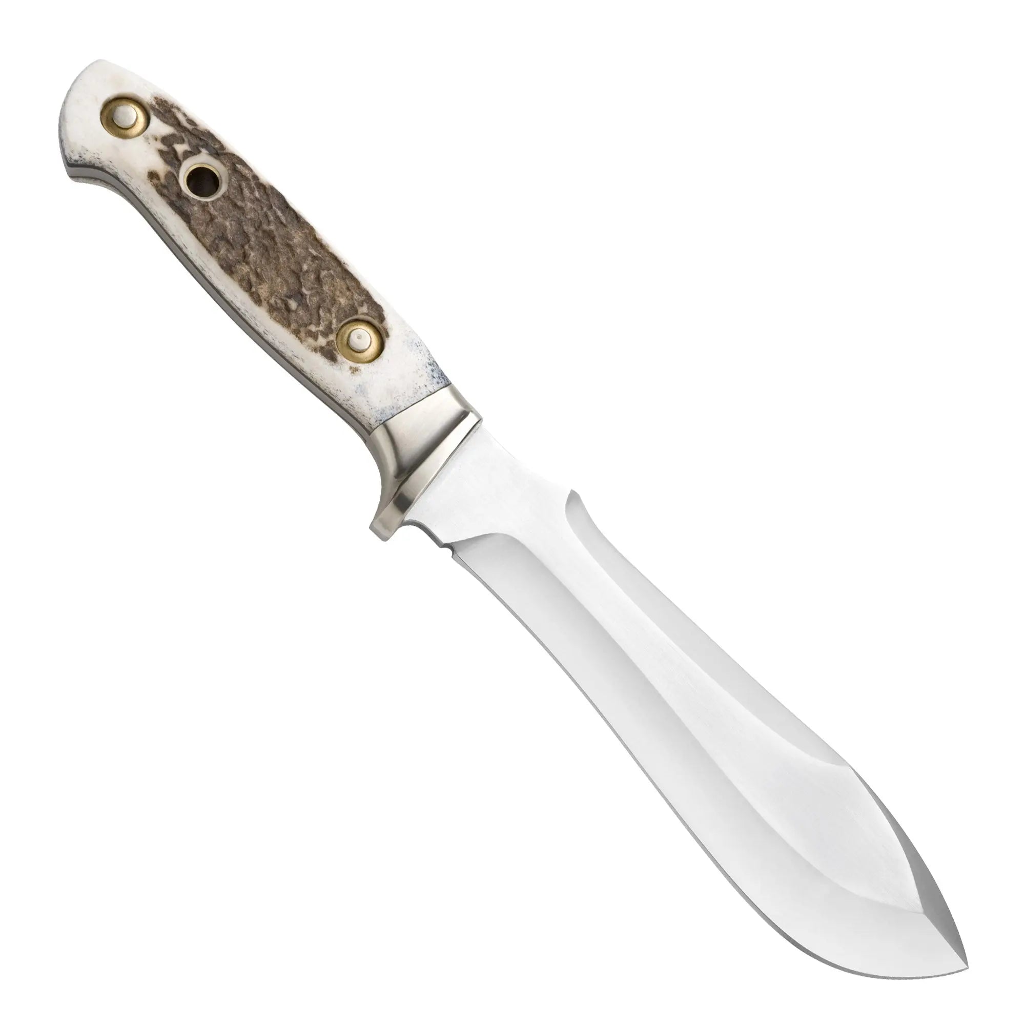 puma-white-hunter-240-jagdmesser-hirschhorn-feststehend image 2