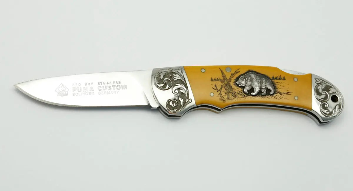 puma-custom-american-wildlife-1st-edition-taschenmesser-1989 image 2