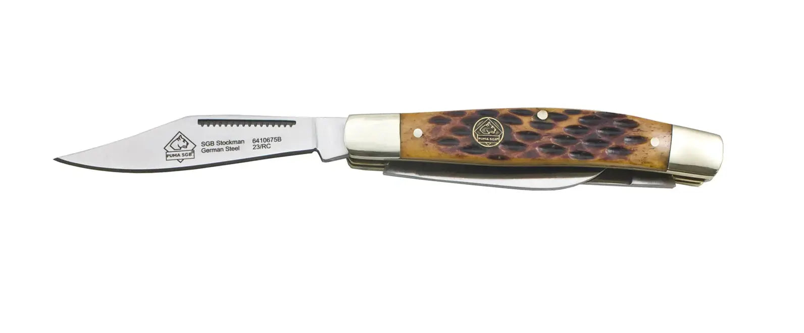 puma-sgb-stockman-brown-jigged-bone-taschenmesser-3-klingen image 4