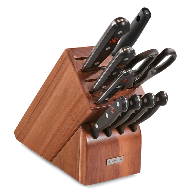 w-sthof-gourmet-messerblockset-10-tlg-akazie-mit-schere image 1