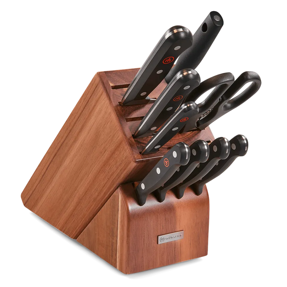 w-sthof-gourmet-messerblockset-10-tlg-akazie-mit-schere image 1