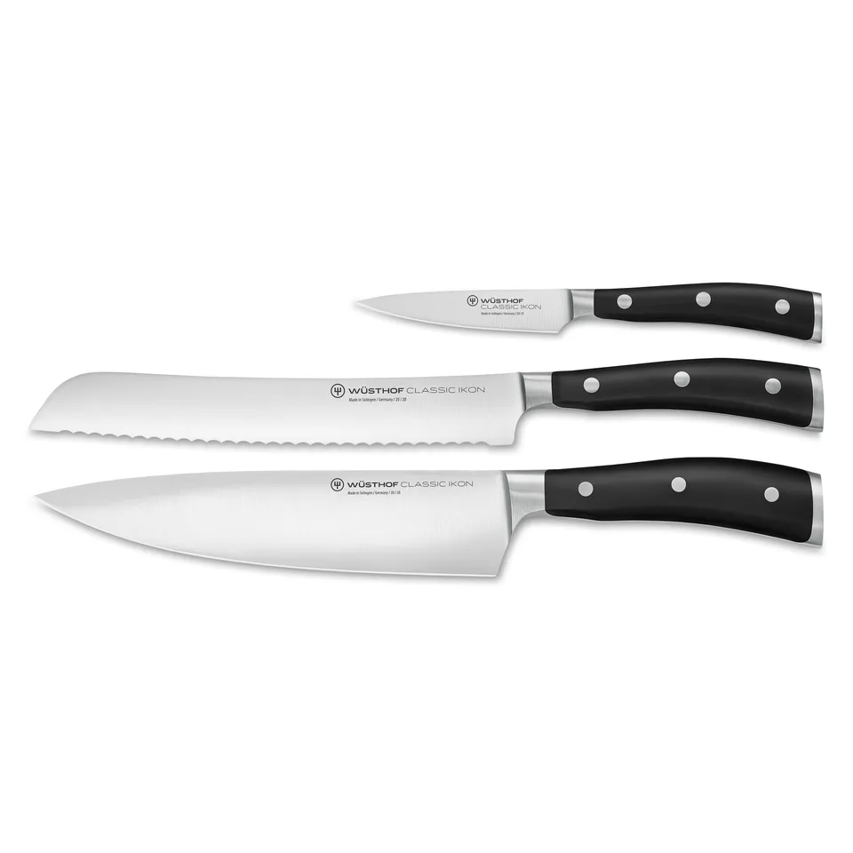 w-sthof-classic-ikon-messerset-3-tlg-kochmesser-brotmesser image 1