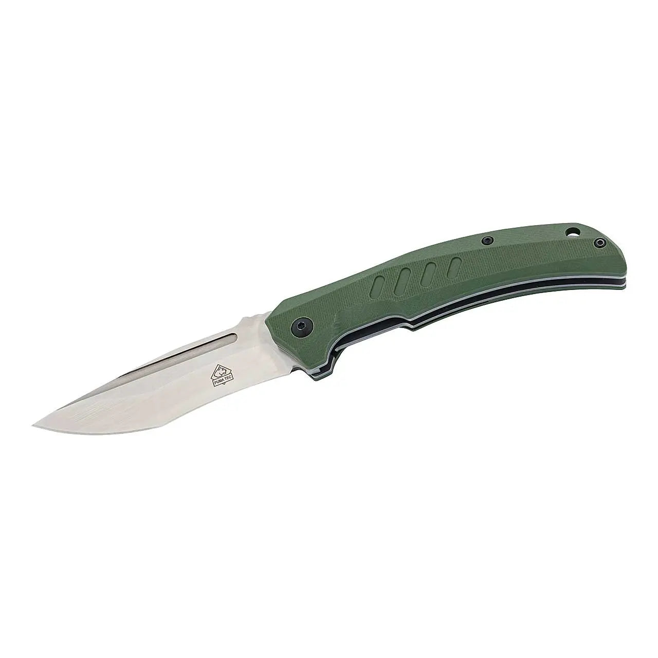 puma-tec-taschenmesser-gr-n-g10-d2-g-rtelclip image 2