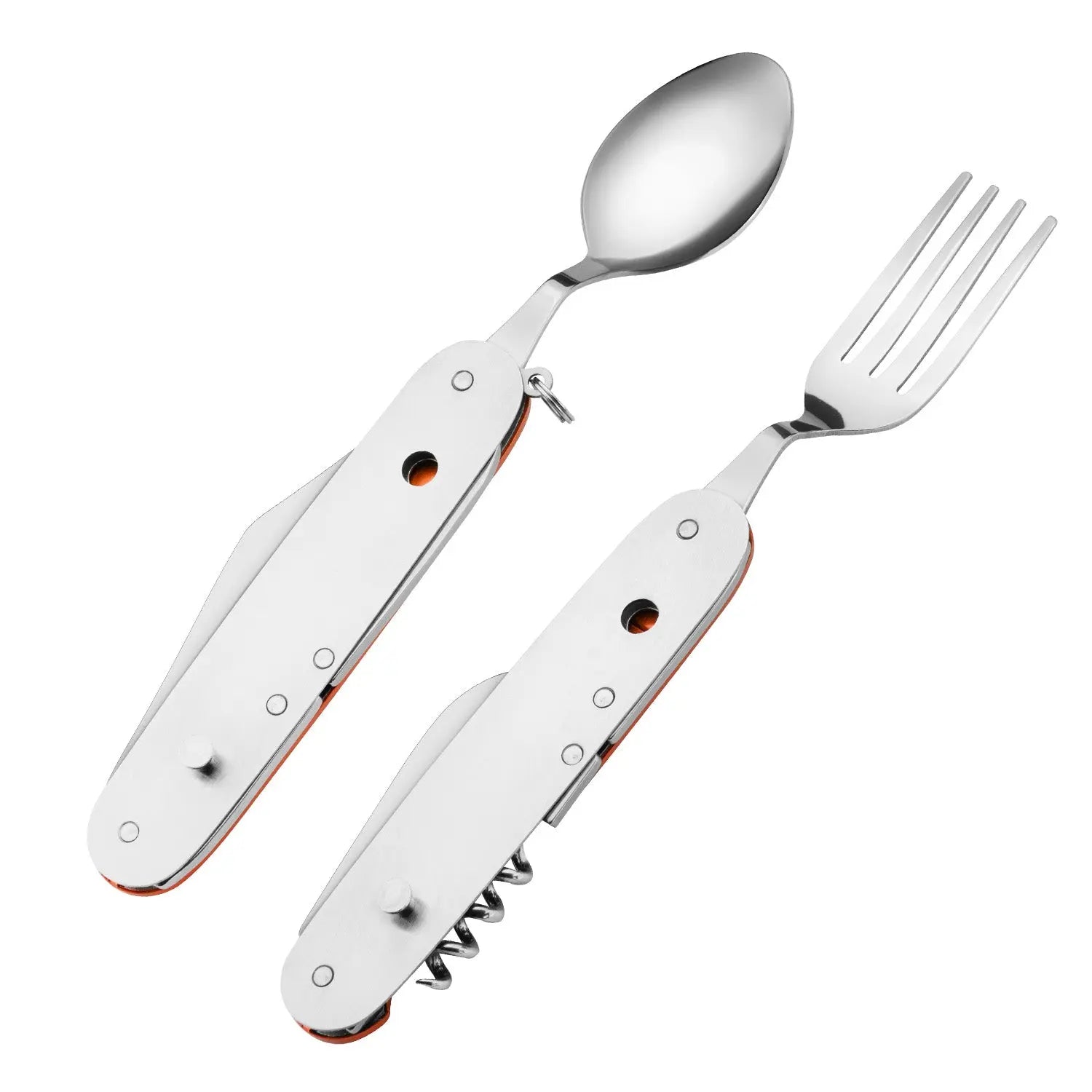 puma-tec-camping-tool-multitool-besteck-orange-mit-leinenbeutel image 8
