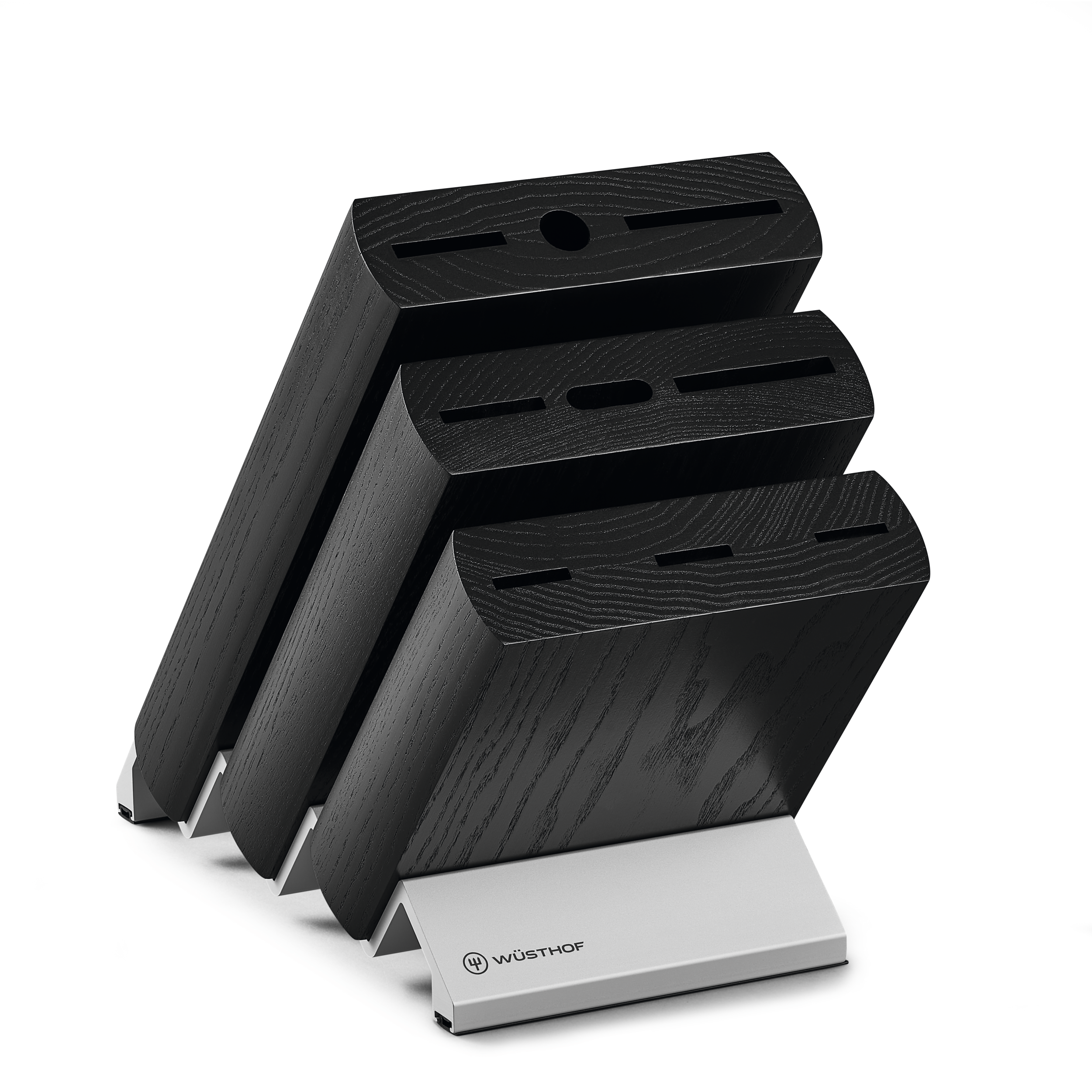 w-sthof-messerblock-9-f-cher-schwarz-alu-sockel image 1