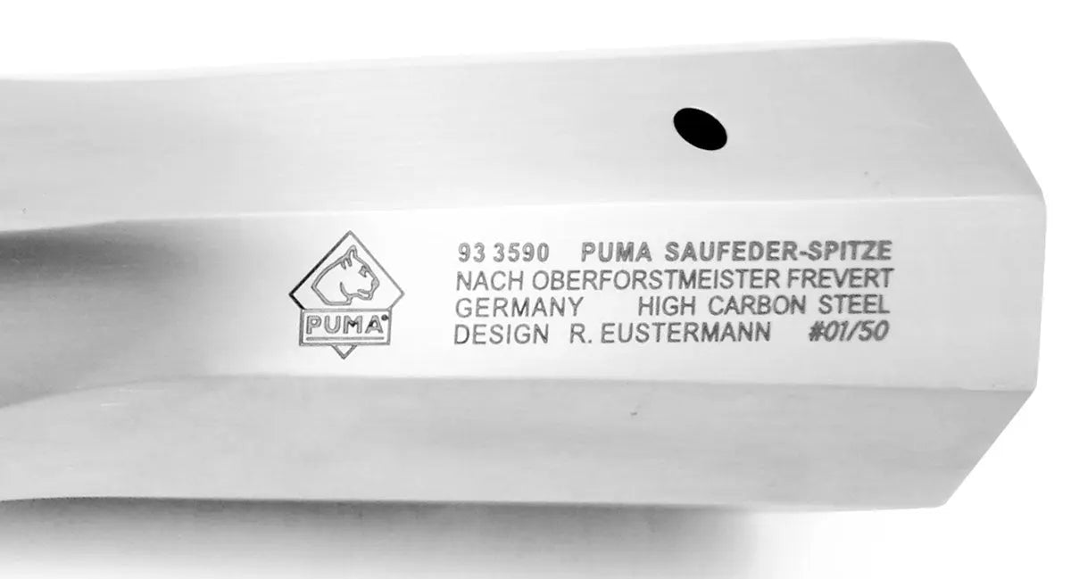 puma-saufeder-spitze-gravur-limitiert-50-st-ck-sammlerst-ck image 4