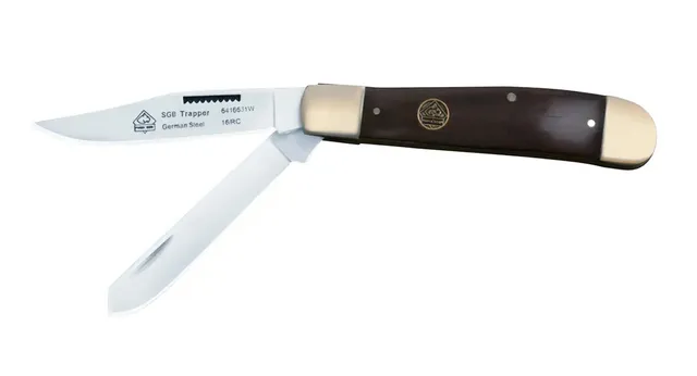 puma-sgb-trapper-wood-taschenmesser-jacaranda-2-klingen image 1