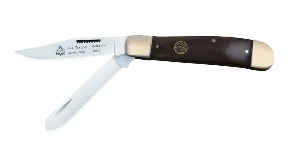 puma-sgb-trapper-wood-taschenmesser-jacaranda-2-klingen image 1