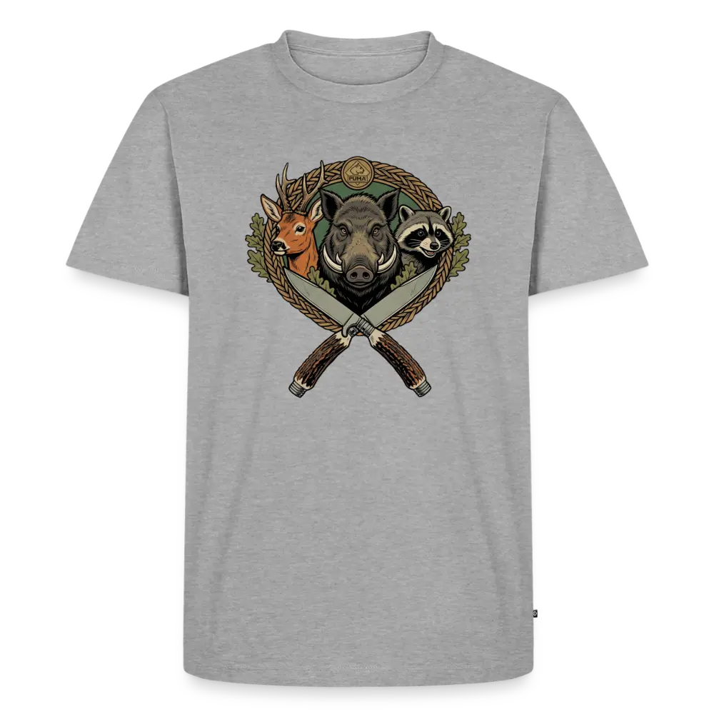 puma-wildlife-premium-t-shirt-herren-baumwolle-jagdnicker-motiv image 1