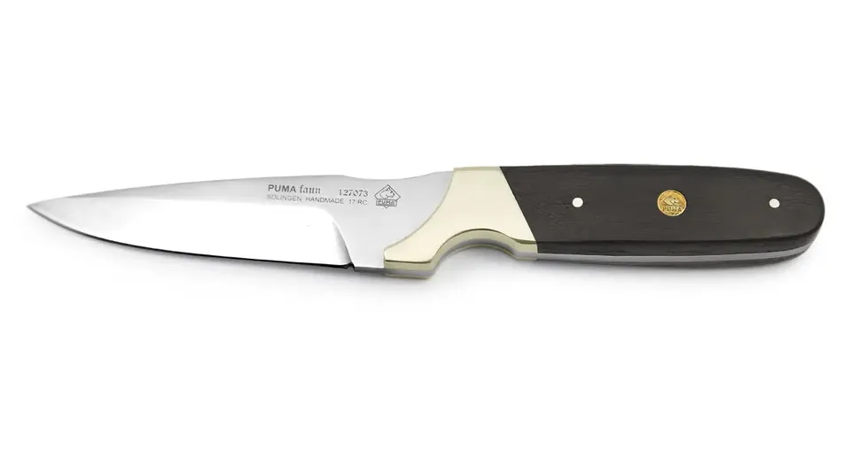 puma-faun-jagdmesser-mooreiche-sandvik-feststehend image 1