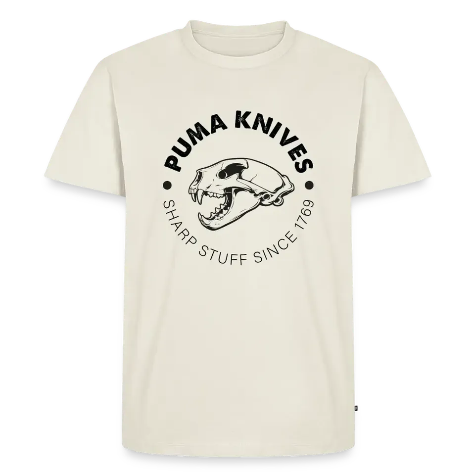 puma-knives-skull-bw-premium-t-shirt-baumwolle-wei image 1