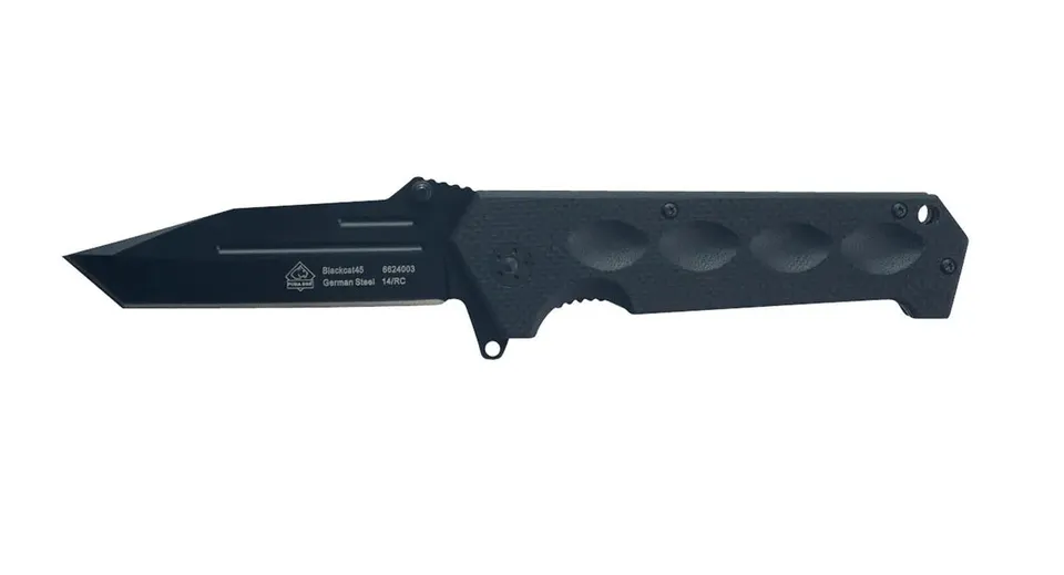 puma-sgb-blackcat45-tanto-einhandmesser-spring-assist-g10 image 1