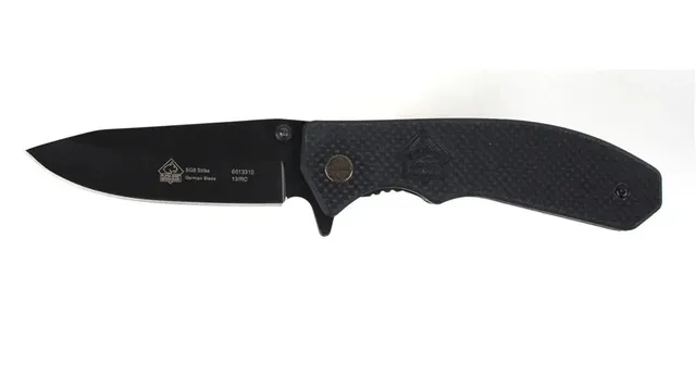 puma-sgb-strike-spring-assist-einhandmesser-g10 image 1