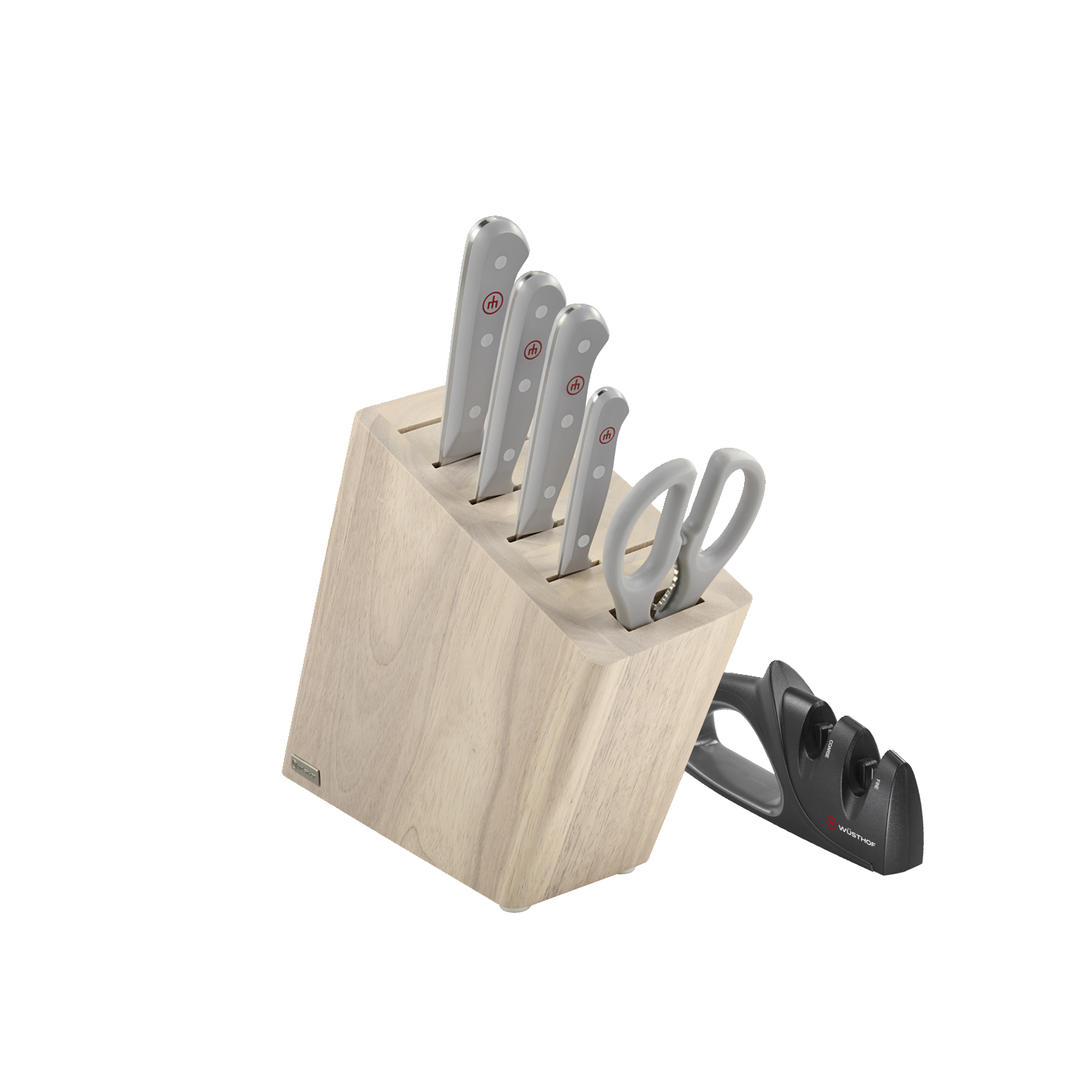 w-sthof-gourmet-block-set-7-teilig-messer-edelstahl image 1