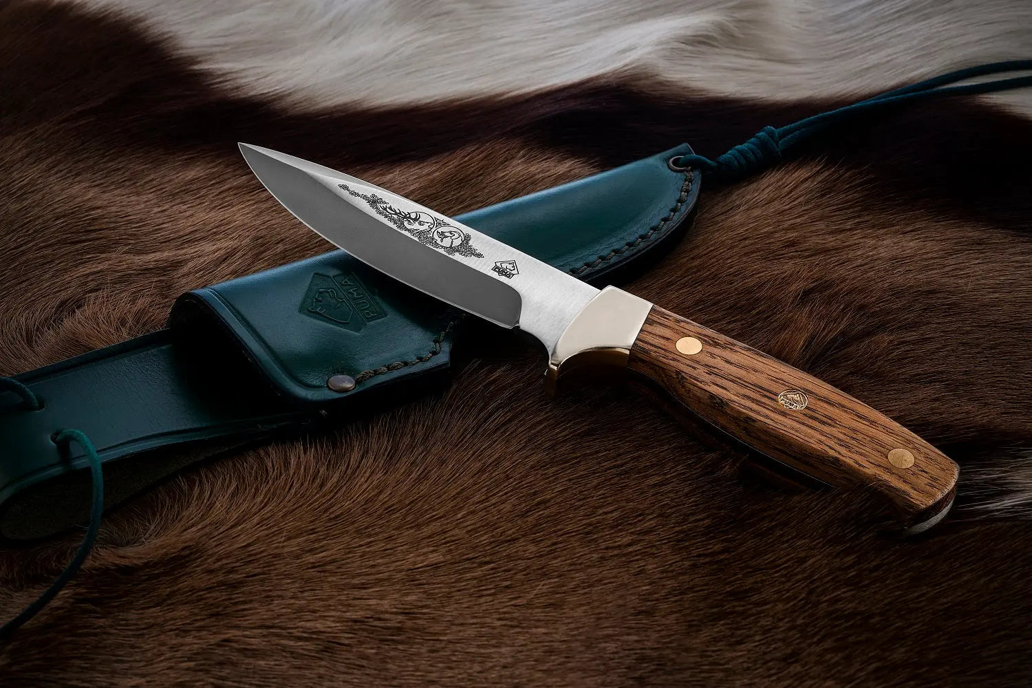 puma-merlin-m-wood-waidmesser-eichenholz-mit-teilwelle image 3