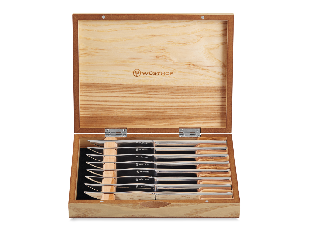 w-sthof-classic-mignon-steakmesser-set-8-tlg-olivenholz image 5
