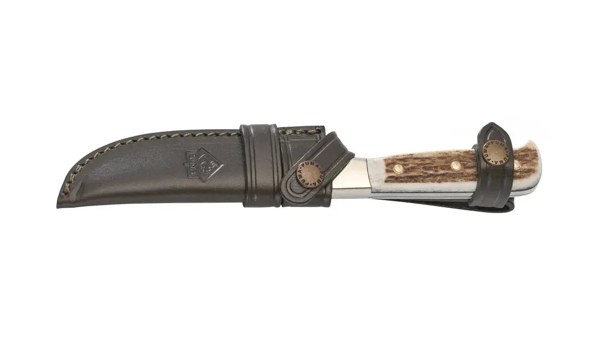 puma-jagdnicker-jagdmesser-hirschhorn-nach-frevert-123mm image 6