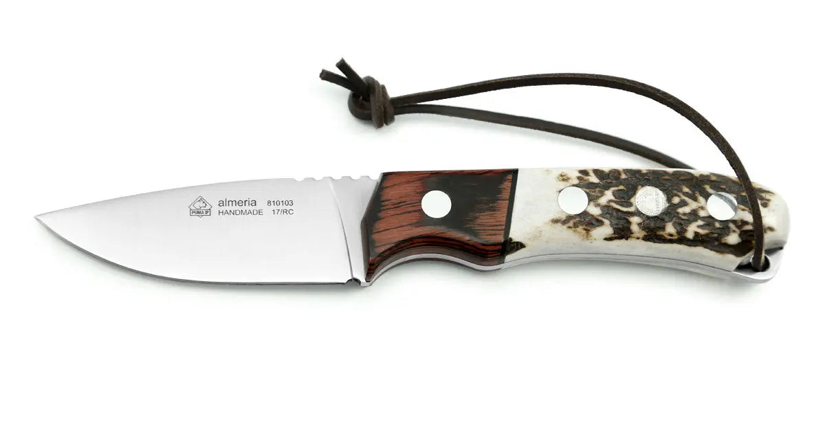 puma-ip-almeria-jagdmesser-hirschhorn-lederscheide image 4