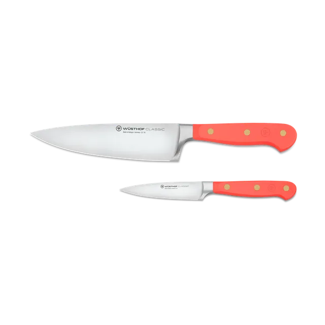 w-sthof-classic-messerset-2-teilig-coral-peach-kochmesser image 1