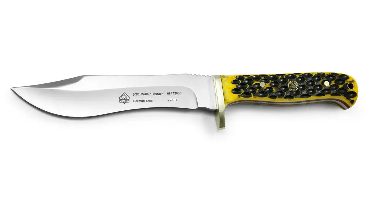 puma-sgb-buffalo-hunter-feststehendes-messer-jigged-bone image 3