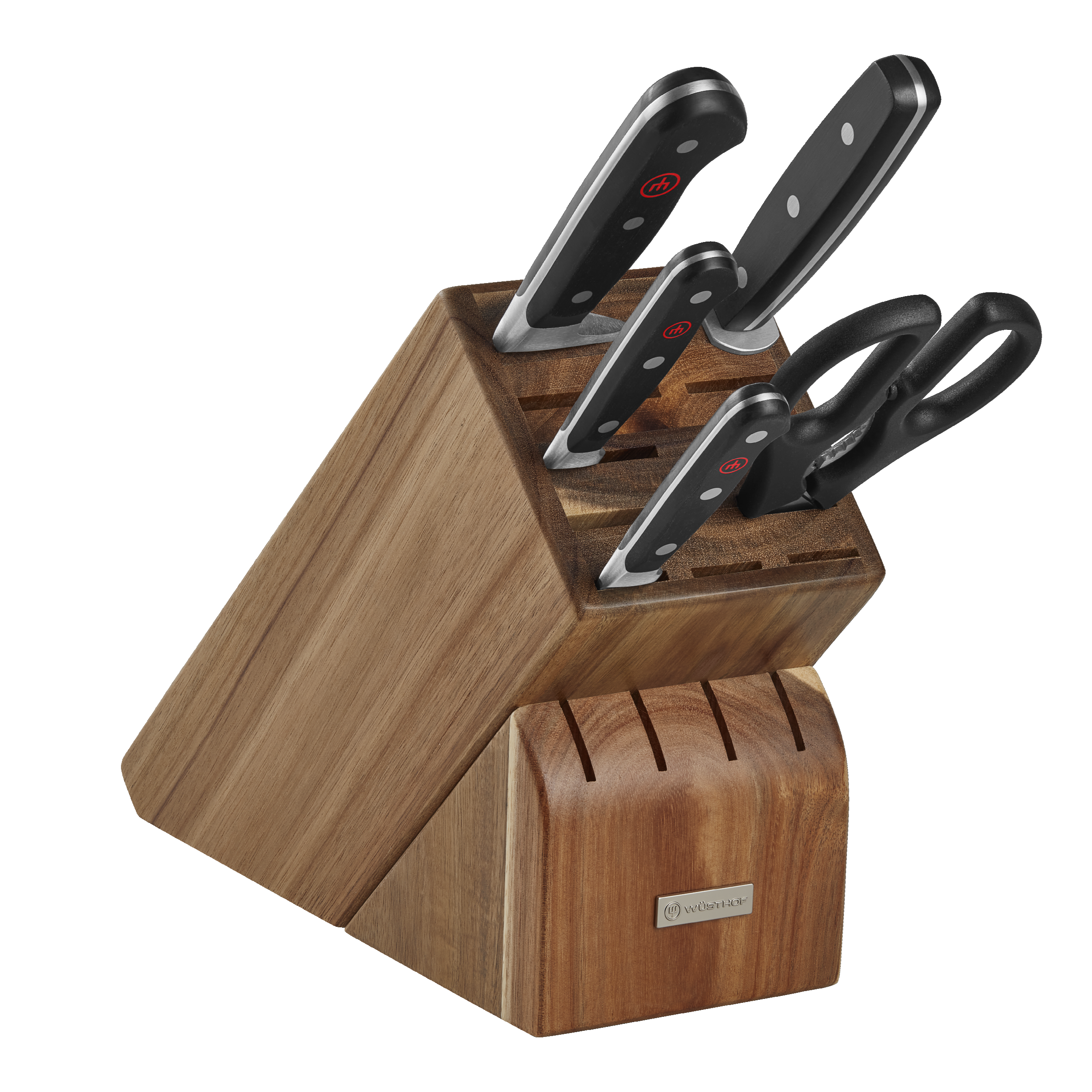 w-sthof-classic-6-teiliges-messerblock-set-schwarz-akazie image 1