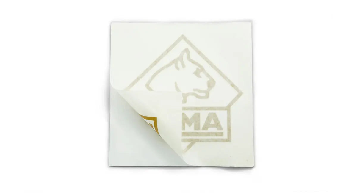 puma-logo-aufkleber-12x12-cm-gold-folie image 1