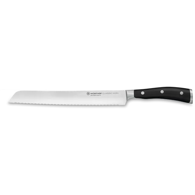 w-sthof-classic-ikon-brotmesser-23-cm-schwarzer-griff image 1