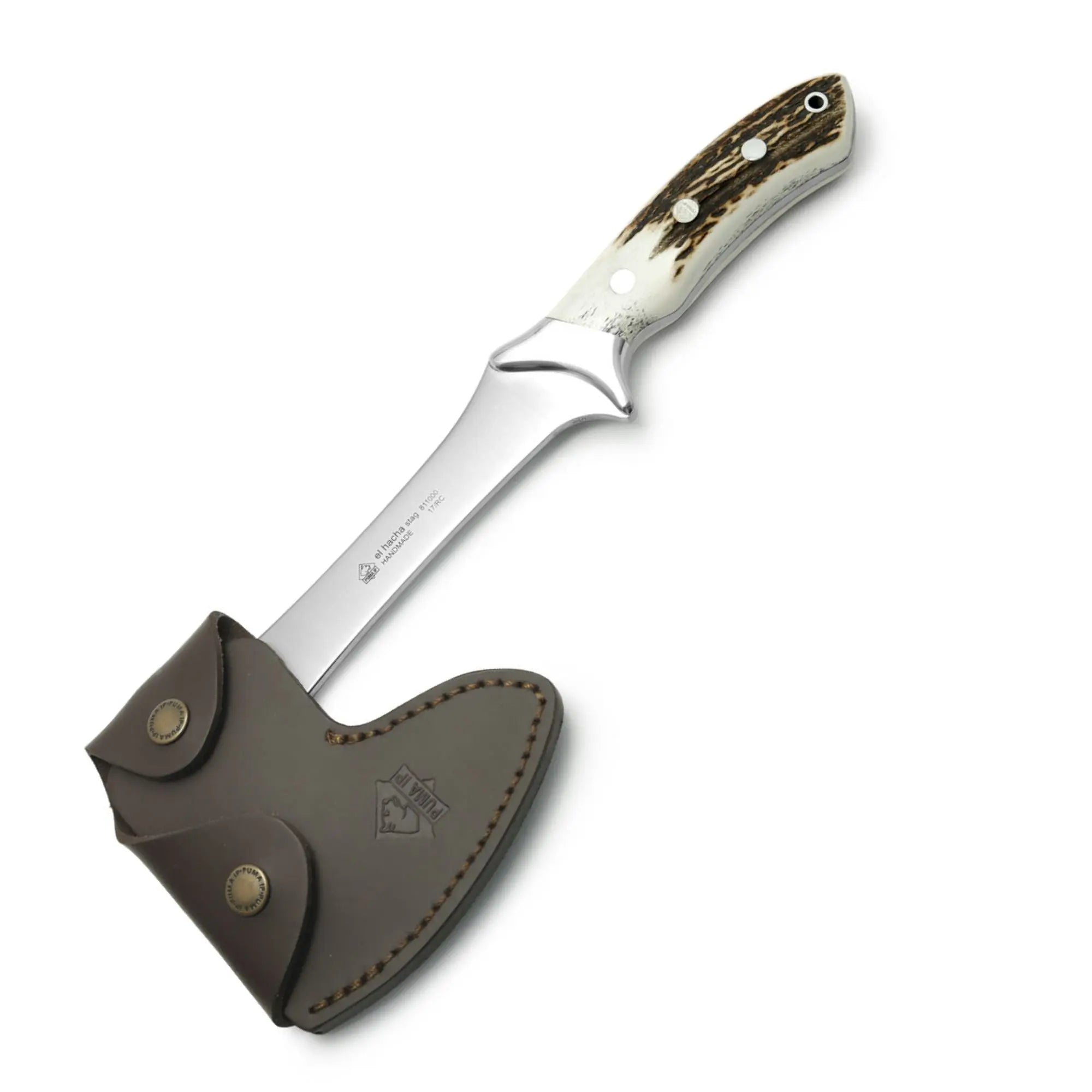 puma-ip-el-hacha-stag-axt-hirschhorn-pumakopf image 3
