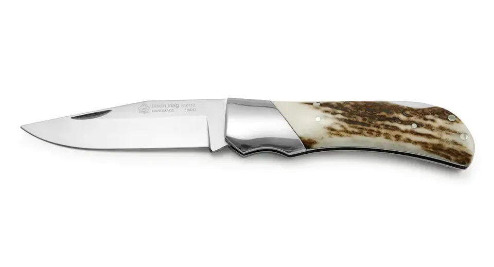 puma-ip-bison-stag-klappmesser-hirschhorn-9-5-cm-klinge image 1