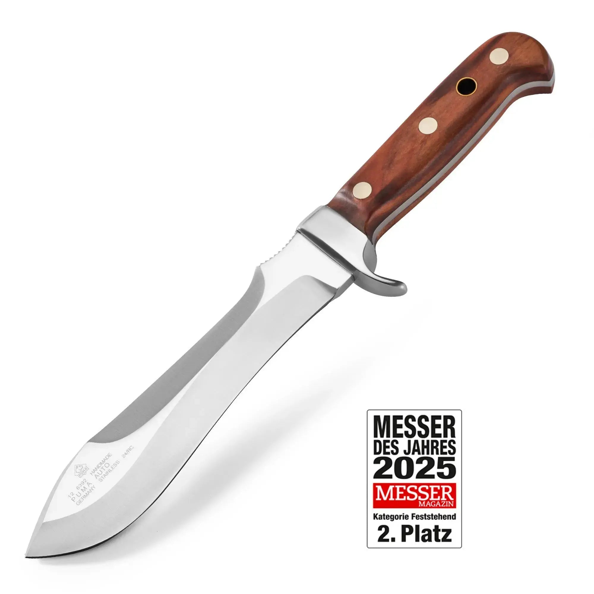 puma-automesser-feststehendes-messer-pflaumenholz-ohne-s-gezahnung image 2
