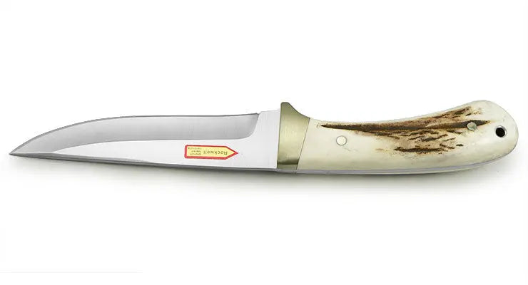 puma-ip-elch-stag-jagdmesser-hirschhorn-neusilber-lederscheide image 2
