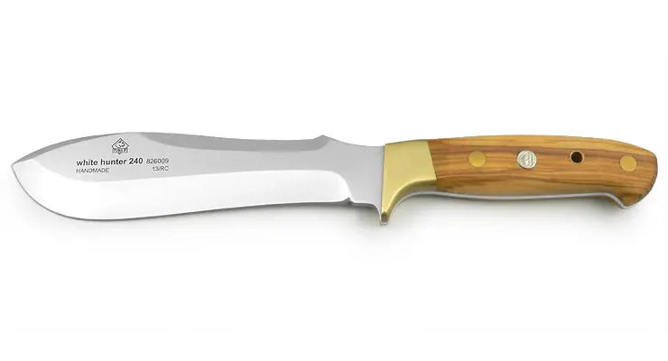 puma-ip-white-hunter-240-jagdmesser-olivenholz image 1