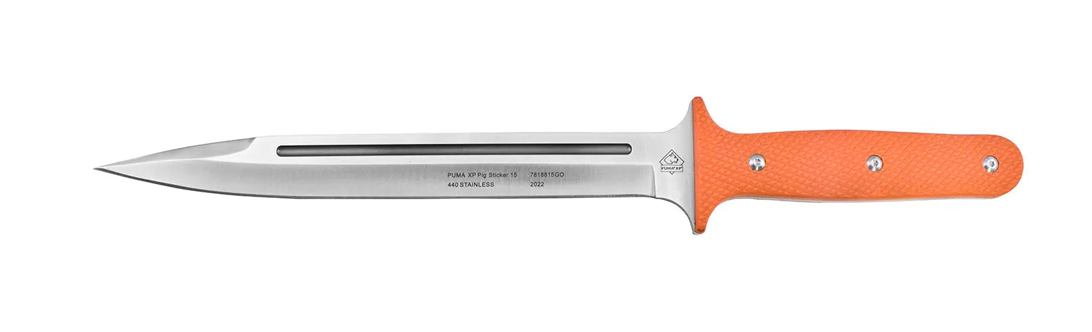 puma-xp-pig-sticker-15-abfangmesser-orange-g10-kydex-440-stahl image 5