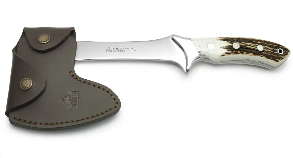 puma-ip-el-hacha-stag-axt-hirschhorn-pumakopf image 6