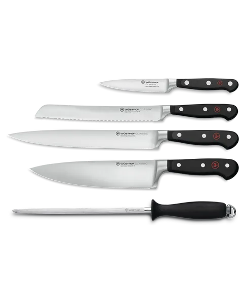 w-sthof-classic-kochmesser-set-5-teilig-geschmiedet image 1