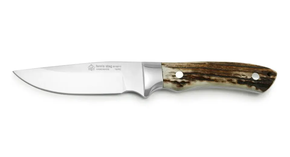 puma-ip-fenris-stag-jagdmesser-hirschhorn-lederscheide image 1