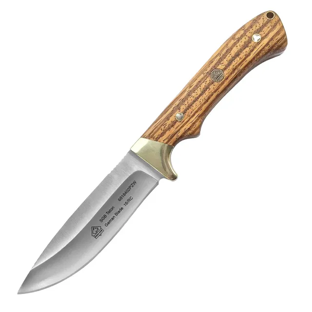 puma-sgb-teton-outdoormesser-zebraholz-leder image 1