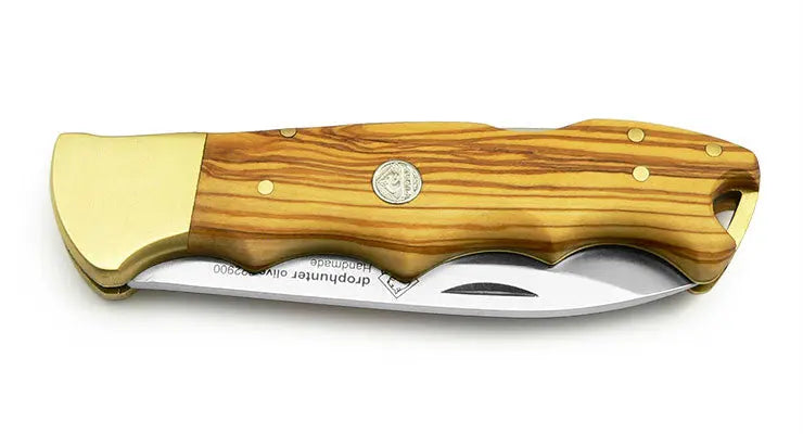 puma-ip-drophunter-olive-klappmesser-olivenholz image 2