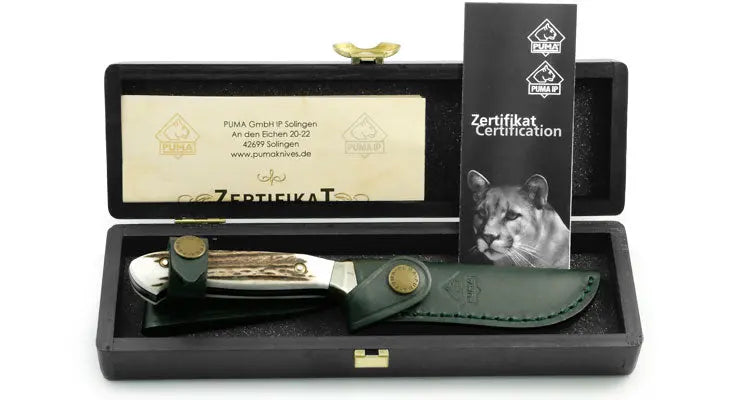 puma-jagdnicker-240-feststehendes-jagdmesser-goldene-tzung image 4
