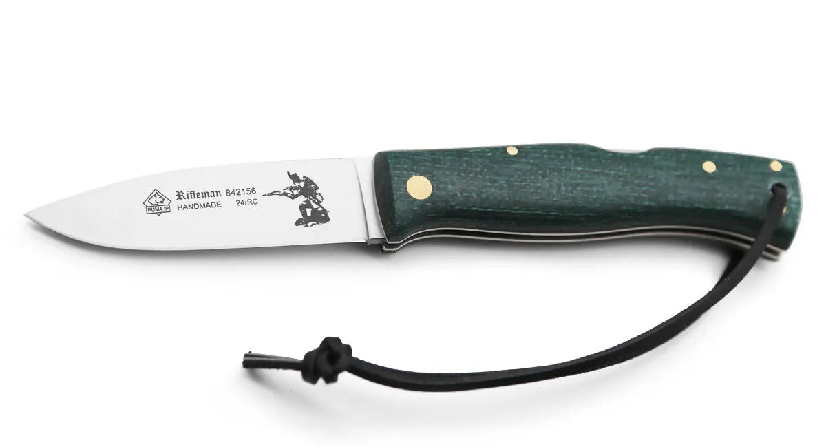 puma-ip-rifleman-taschenmesser-jute-micarta-gr-n image 4