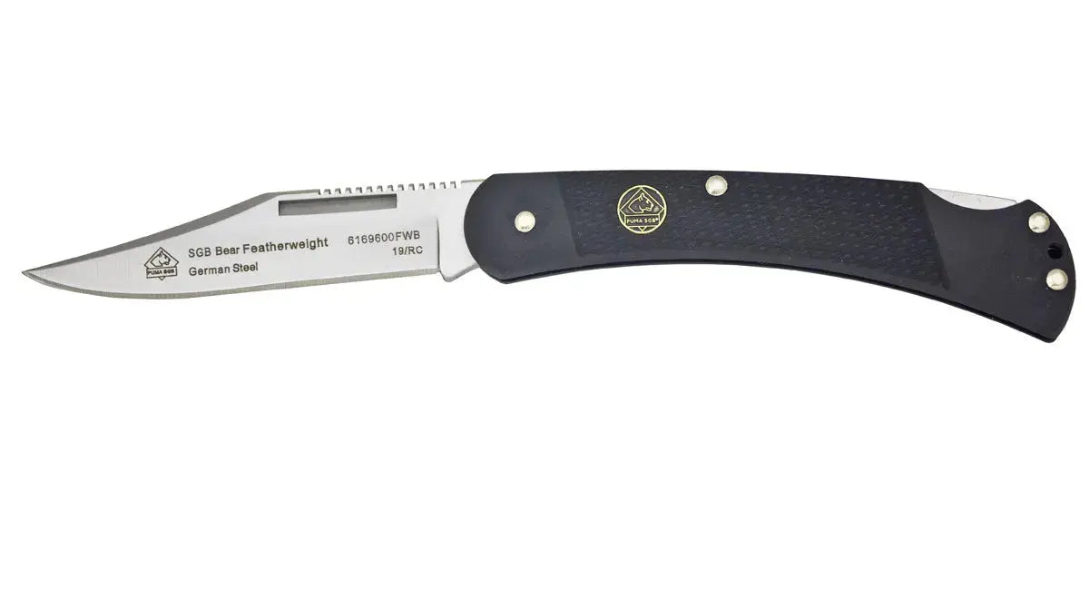 puma-sgb-bear-featherweight-taschenmesser-schwarz-g10 image 4