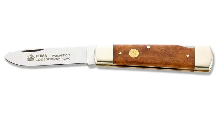 puma-taschenmesser-wurzelholz-jagdtaschenmesser-auslauf image 1