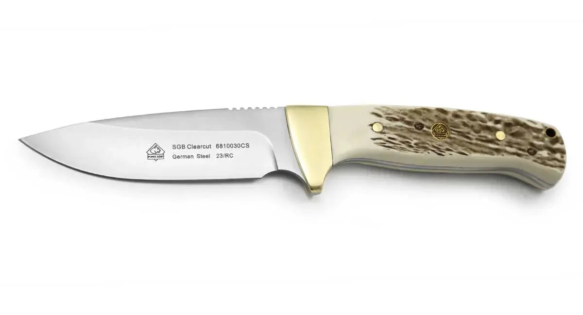puma-sgb-clearcut-commando-stag-feststehendes-messer-leder image 4