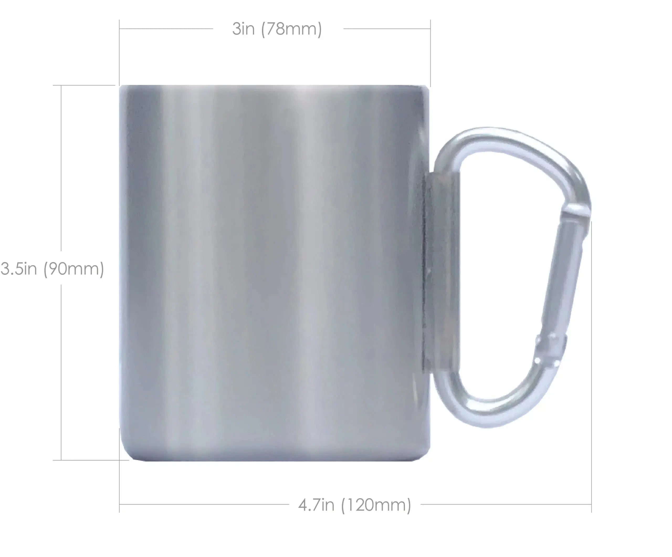 ncamp-karabinerbecher-isolierte-tasse-edelstahl-300ml image 2
