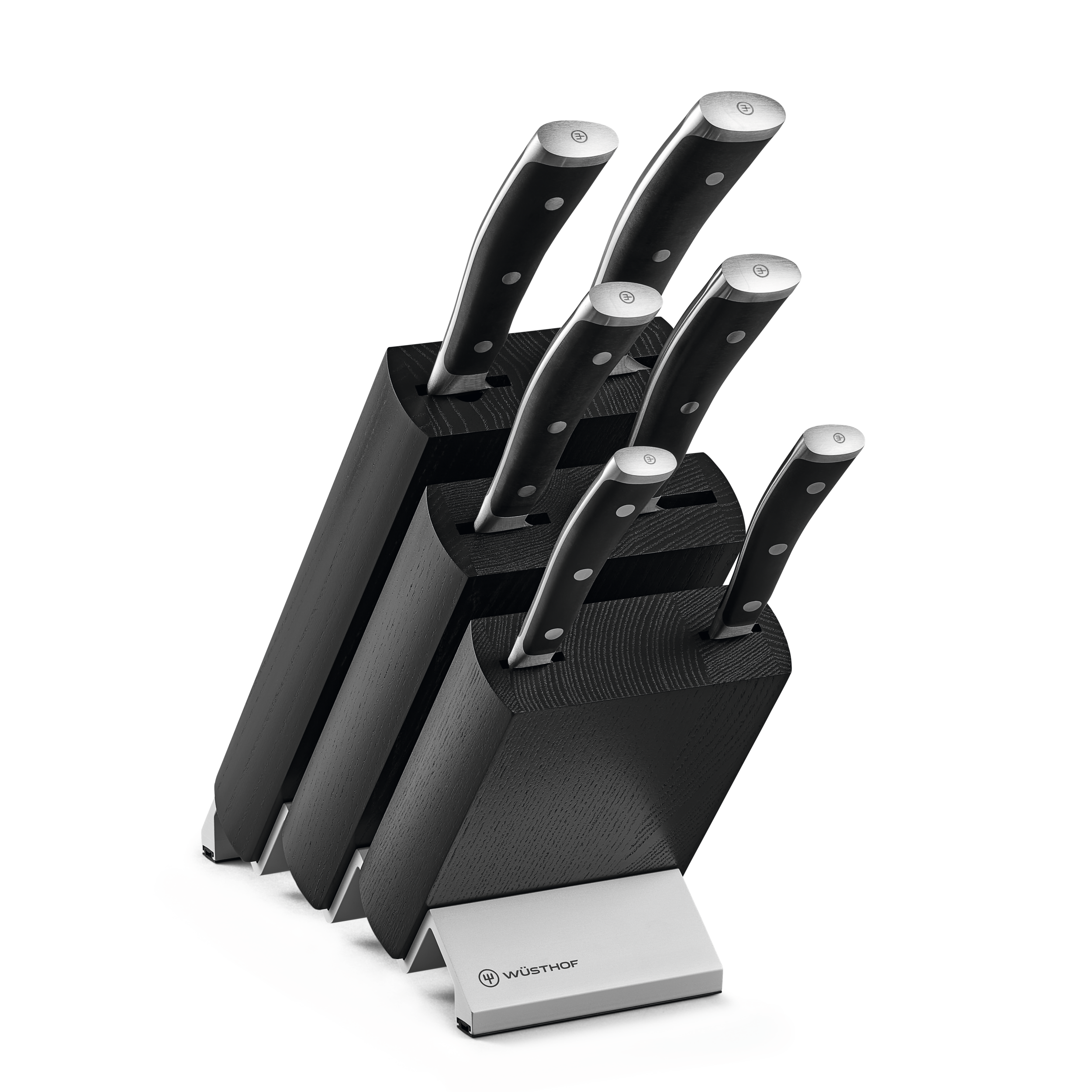 w-sthof-classic-ikon-messerblock-set-7-teilig-best-ckt-schwarz image 1