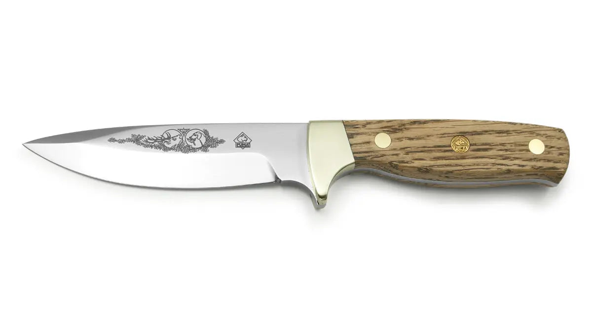 puma-merlin-m-wood-waidmesser-eichenholz-mit-teilwelle image 1